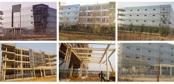 河南全隐框极悦建筑项目施工进行时