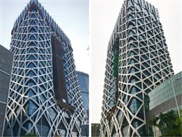 澳门沐梵世酒店玻璃铝板极悦工程
