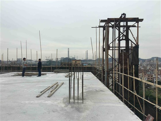 竖明横隐极悦工程现场