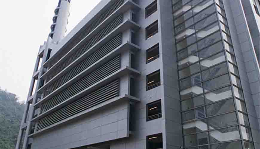 香港科学馆A座玻璃点支式极悦