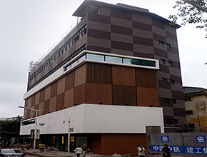 旧住宅楼陶板铝板极悦改造